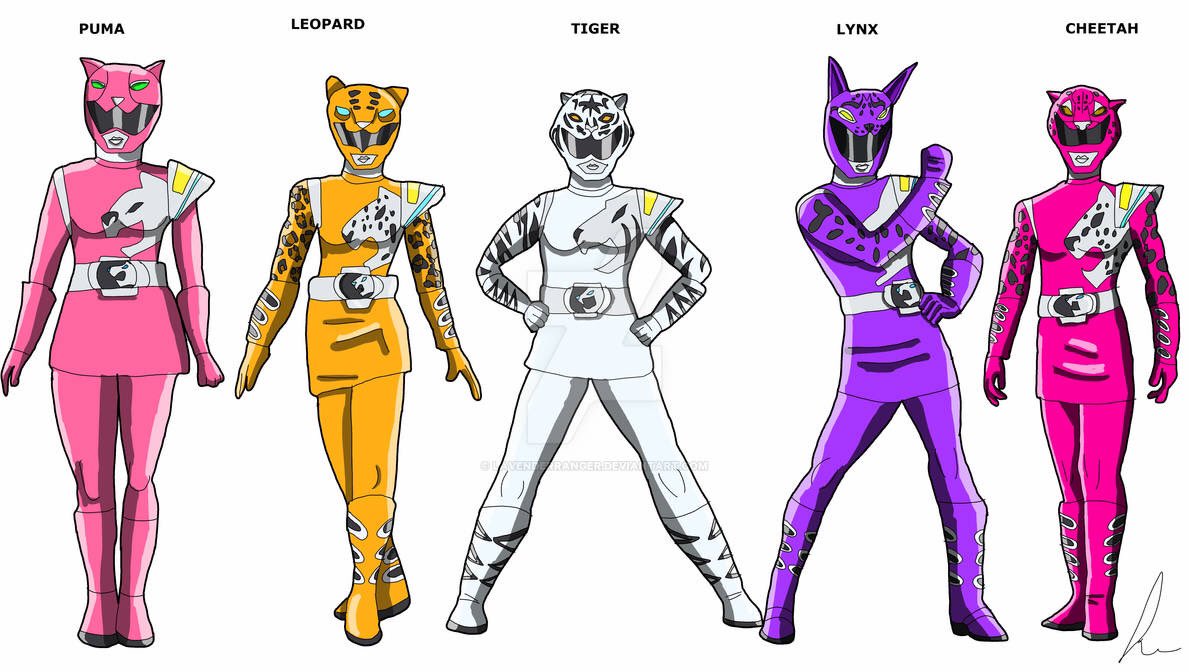 Lavender Ranger on Twitter: "My all female fanfic Tsume (claw) Sentai
