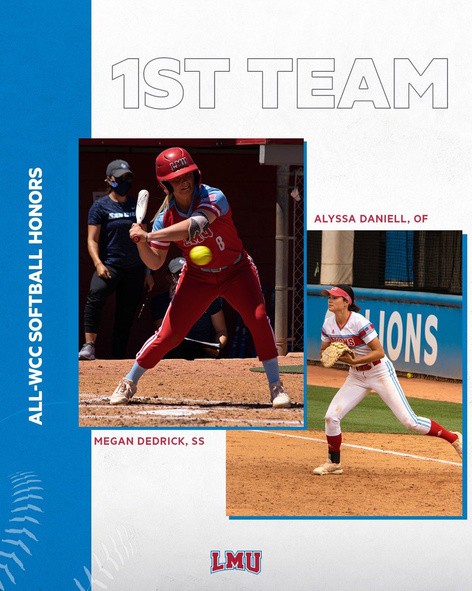 lmulionsSB's tweet photo. All-WCC Honors 🦁

Congratulations to Megan Dedrick, Alyssa Daniell, Marina Vitalich, and Andrea Gonzalez for being named to the All-WCC first team!

#jointhepride https://t.co/uC2PCwq99s
