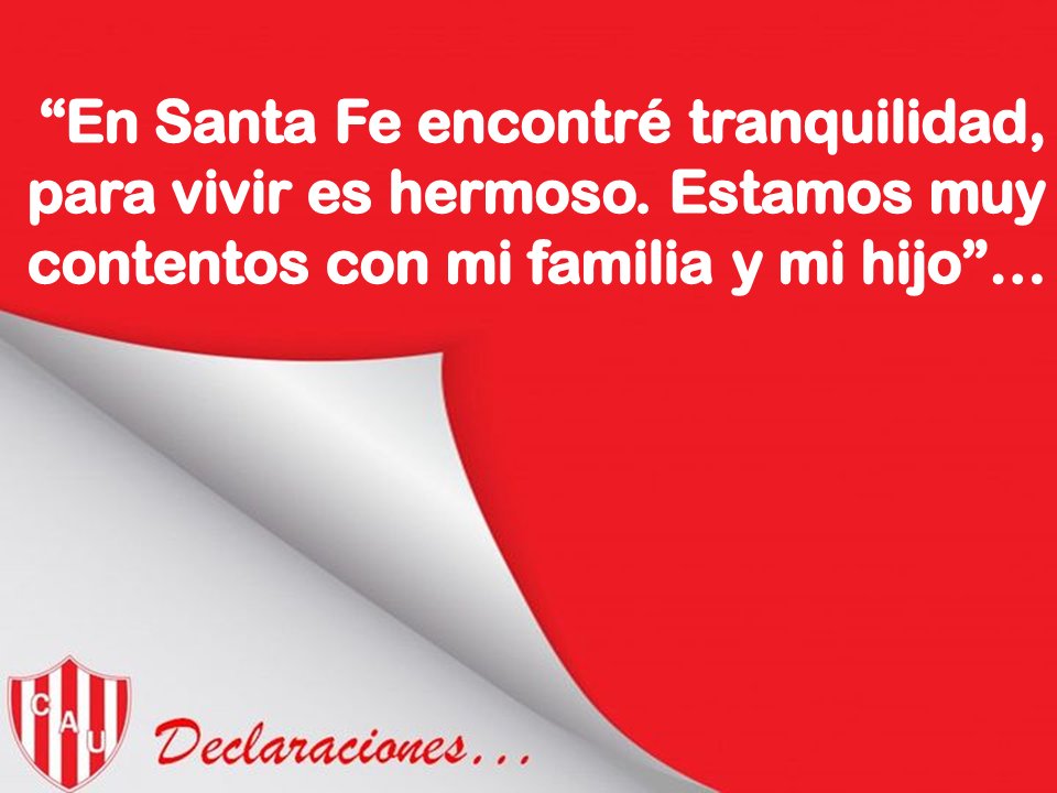 Unión de Santa Fe en TWT OK tweet media