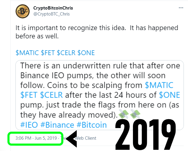 CryptoBTC_Chris's tweet photo. History doesn't always repeat, but it sure does rhyme
What's Next?
#JoinMyTeam #WeAreKillingIt #Lifechangingmoneyisbetterwithfriends
50% off crypto payments of 6 or 12 months.
https://t.co/qgUSYrpMD5
$MATIC $CELR $ONE $TROY $FET https://t.co/fUtYzQixkJ