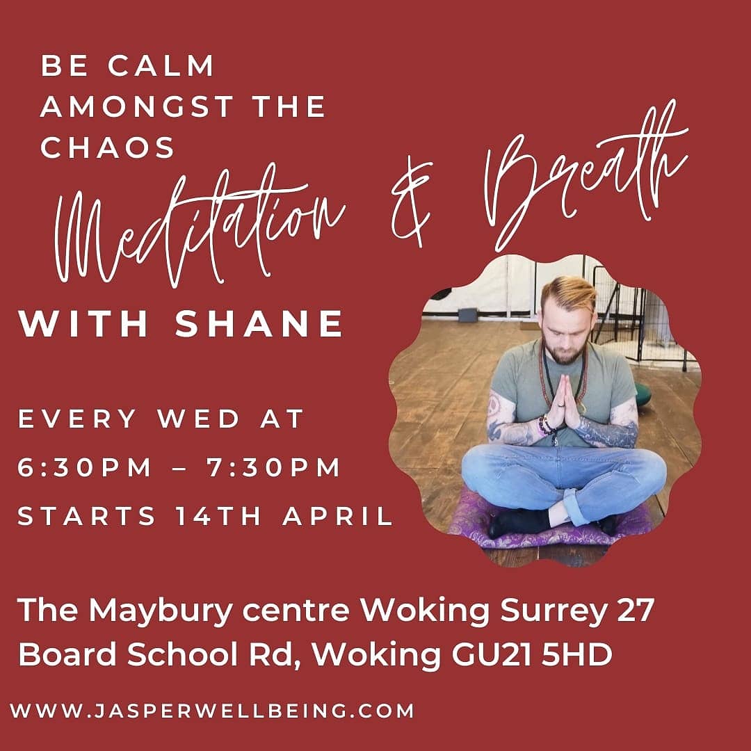 Shane_JasperWB's tweet photo. #woking people. I run a meditation and breathwork class every Wednesday evening at the Maybury Centre. It's wonderful, relaxing, epic and a wonderful place to be.
Book at https://t.co/eNezMgKE79
#community #woking #surrey #Wokingworks #meditation #mindfulness #breathwork https://t.co/ISuFDlAifg