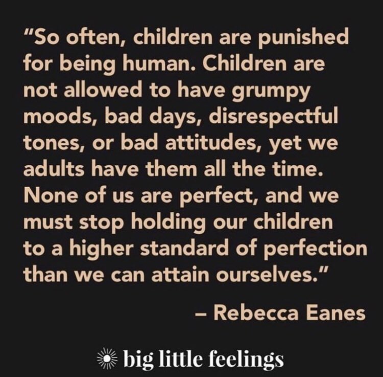 This sentiment is always important. (Even in the last few days of the school year)

Check out @biglittlefeelings on IG 💕