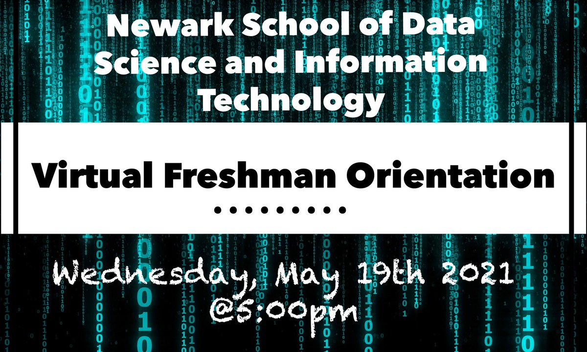 Newark School of Data Science & Info. Technology (@nps_datascience) on Twitter photo Incoming NSDIT students! Our virtual Freshman Orientation will be held tomorrow, May 19th @ 5PM! Please join at nboe.webex.com/meet/lsummey
If you are interested in our school for the 2021-2022 SY, please email lsummey@nps.k12.nj.us
<a href="/NPSvoices/">Newark Board of Education</a> Incoming NSDIT students! Our virtual Freshman Orientation will be held tomorrow, May 19th @ 5PM! Please join at nboe.webex.com/meet/lsummey
If you are interested in our school for the 2021-2022 SY, please email lsummey@nps.k12.nj.us
<a href="/NPSvoices/">Newark Board of Education</a>