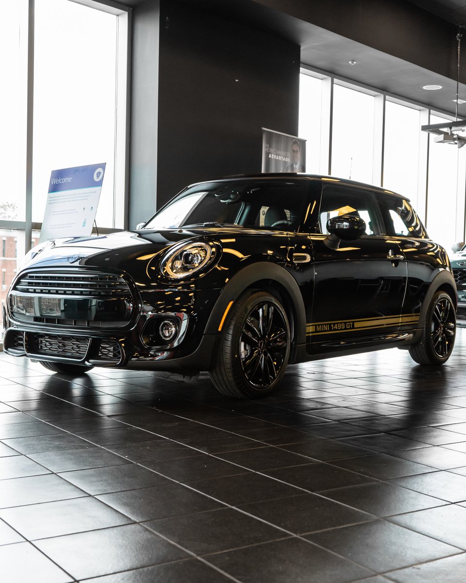 HCMINIBoston's tweet photo. The 2021 MINI Cooper 1499 GT pays homage to MINI’s racing heritage and takes inspiration from the 1969 1275 GT.Only 150 of them were manufactured, 30 of which are fitted with a six-speed manual transmission and all of them producing a humble 134 horsepower out of a 1.5 liter. https://t.co/T49ELWS5jr