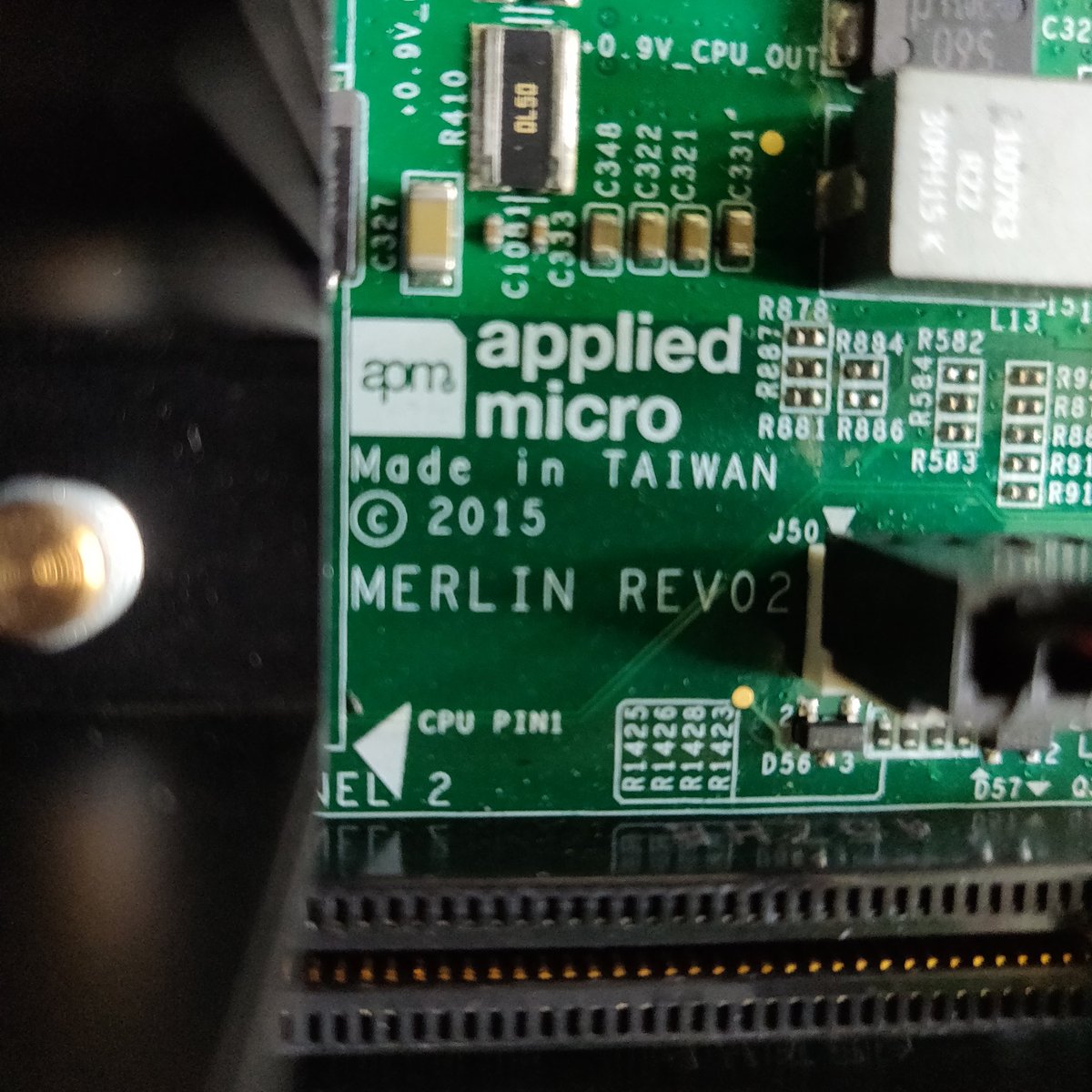 kbsingh's tweet photo. Stand back everyone. I am about to do science. #ArmServer #aarch64 #Ressurection #MidnightSoldering https://t.co/a4iUEk5q2Z