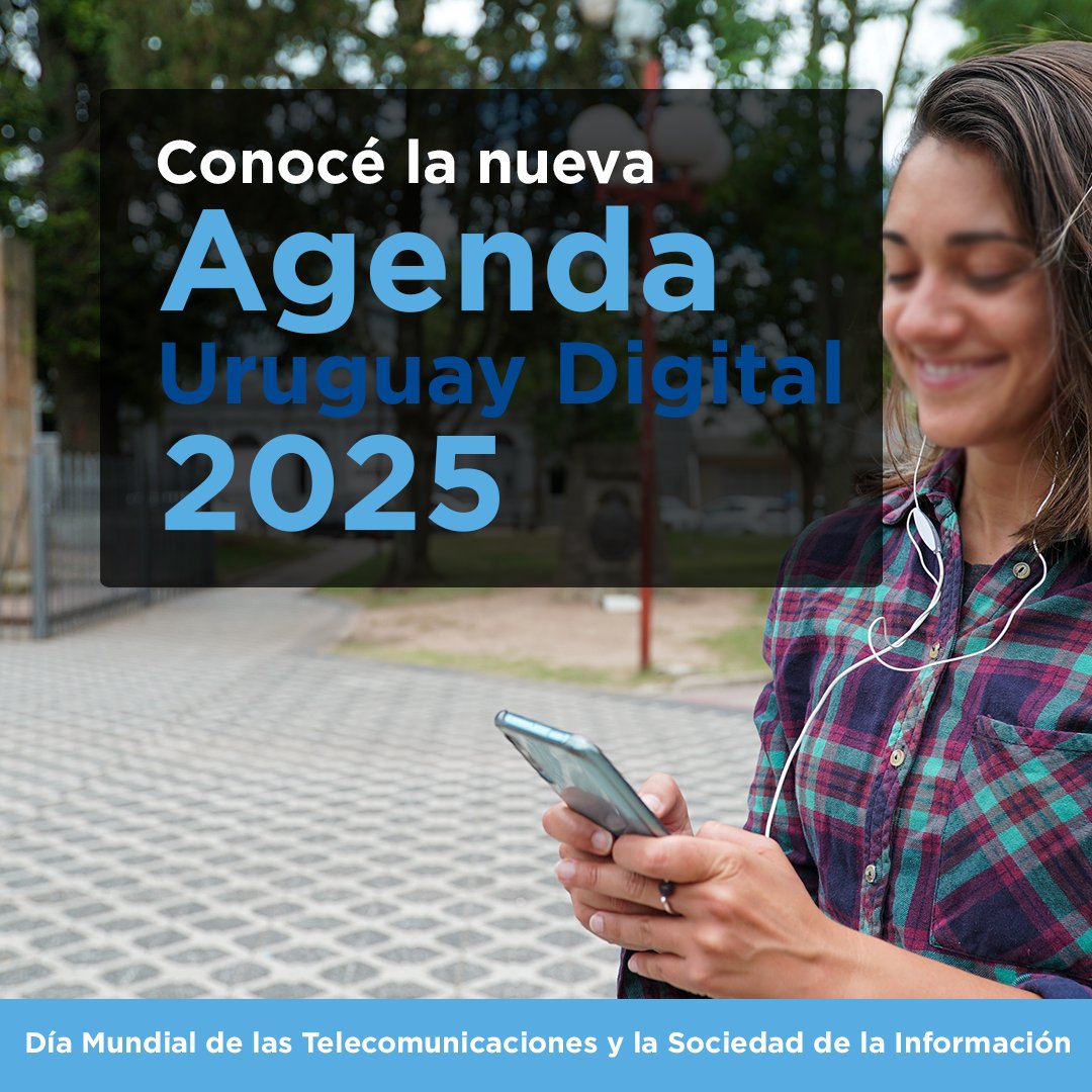 Agesic on X: ¿Conocés la nueva Agenda Uruguay Digital 2025? La hoja de  ruta del país para el desarrollo digital de los próximos años   Día Mundial de las Telecomunicaciones y la