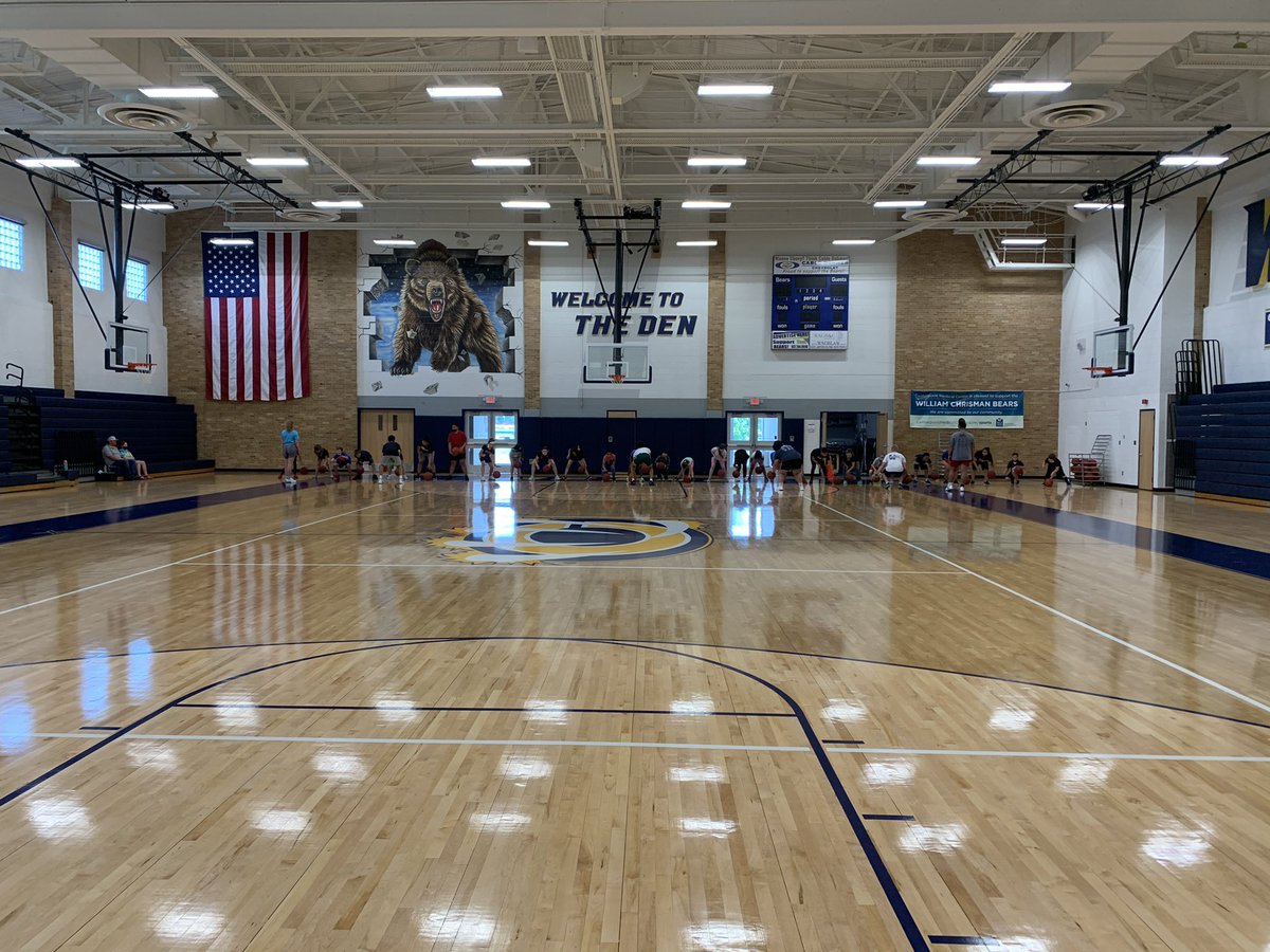 Good group again tonight. Glad to see <a href="/WC_Gbball/">WC Lady Bears Basketball</a> and <a href="/Chrisman_hoops/">WC Basketball</a> players helping @Isaiah_J13 out.