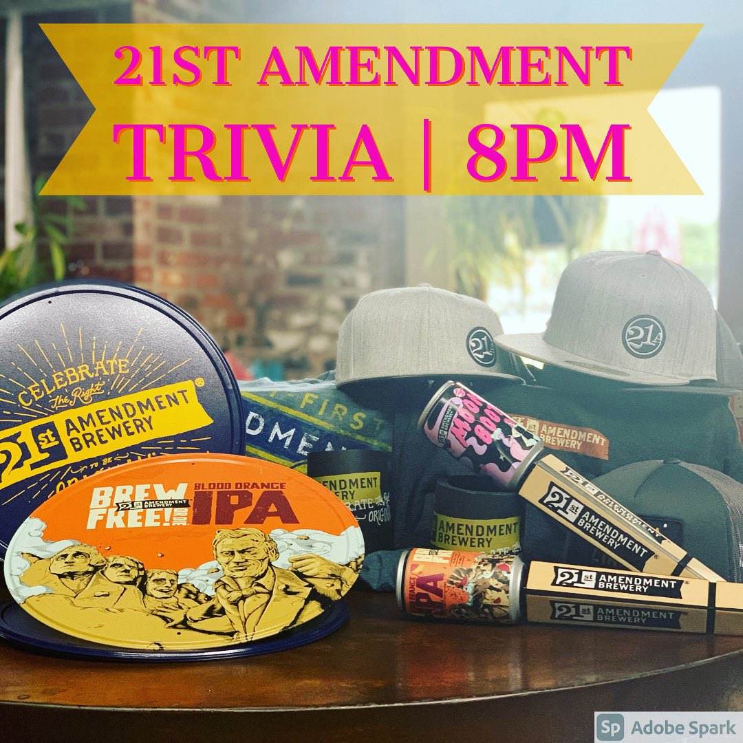 Itap Soulard (@itapsoulard) on Twitter photo Join us & <a href="/BrewsNClues/">Brews N Clues</a> tonight as we welcome <a href="/21stAmendment/">21st Amendment</a> brewing to St Louis! As always, free to play! Join us & <a href="/BrewsNClues/">Brews N Clues</a> tonight as we welcome <a href="/21stAmendment/">21st Amendment</a> brewing to St Louis! As always, free to play!