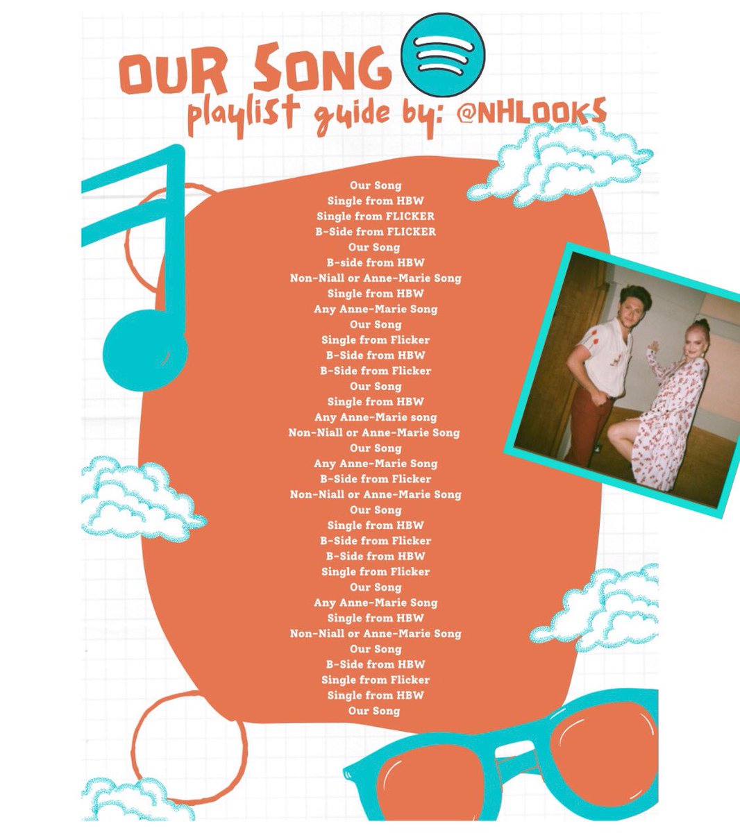 Niall Stans! #OurSong is coming this Friday and as usual, we need to stream properly to help both Niall and Anne Marie do good in the charts. PRESAVE LINK: lnk.to/Our-Song Make sure to follow the guide below! (streaming party will be announced soon)