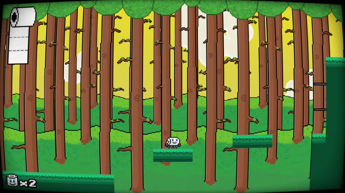 MonstermanMFR's tweet image. Making good progress on TP Adventures this week. Here is a new area: The Forest #tpadventures #godot #gamedev #2d #platformer #pc #comingsoon #twoplysoftware #pixel #pixelart