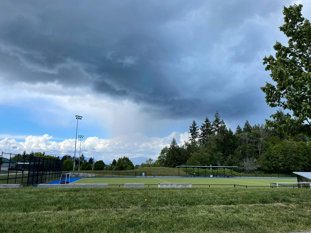 MizShannonS's tweet photo. One step ahead of the storm. #sunshineandclouds #suddenrain #spring #springrain https://t.co/wRzj5KtFUk