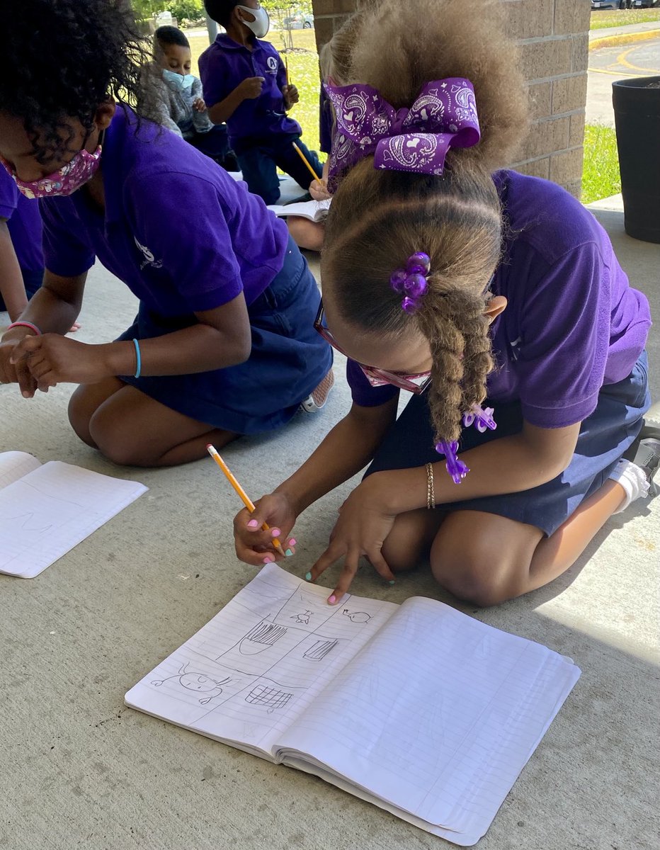 marietculver's tweet photo. ‘Sketch Notes’ from our 1st grade lesson “All the Way to the Ocean” Part 2 ⁦@VBGifted⁩ #EmergingScholarsSeatack #seatackdreamers 🌊 #Solution2Pollution 🐟 🐟 🦀 https://t.co/vwGHAgG8JT