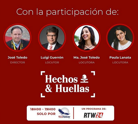 925forever's tweet photo. AL AIRE #HechosyHuellas
🎙 Sintoniza de lunes a viernes de 18:00 a 19:30 por #Forever #925fm
#debate #hechosyhuellas #opinion #informacion #noticias #rtw24 #newsroom https://t.co/mMDe2ZowTI