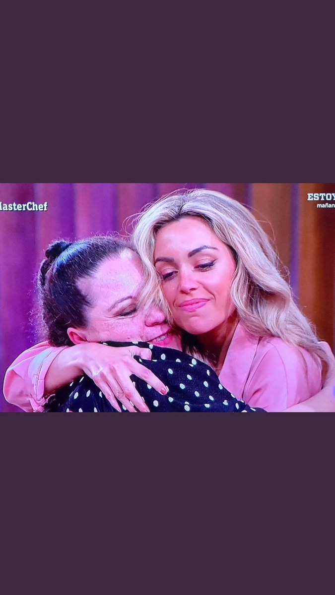 El ABRAZO DE MARIA ES 😍 <a href="/MariaMChef9/">María MasterChef 9</a> <a href="/AliciaMChef9/">Alicia MasterChef 9</a> que bonito!! Si esque os quiero más #MasterChef 🎉