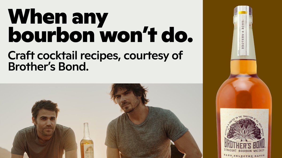 Brother's Bond Bourbon (brothersbond) Twitter