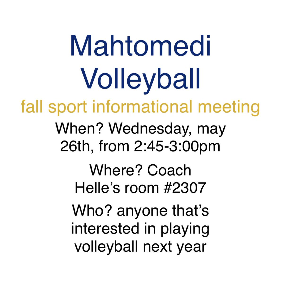 Mahtomedi Zephyr Volleyball tweet media