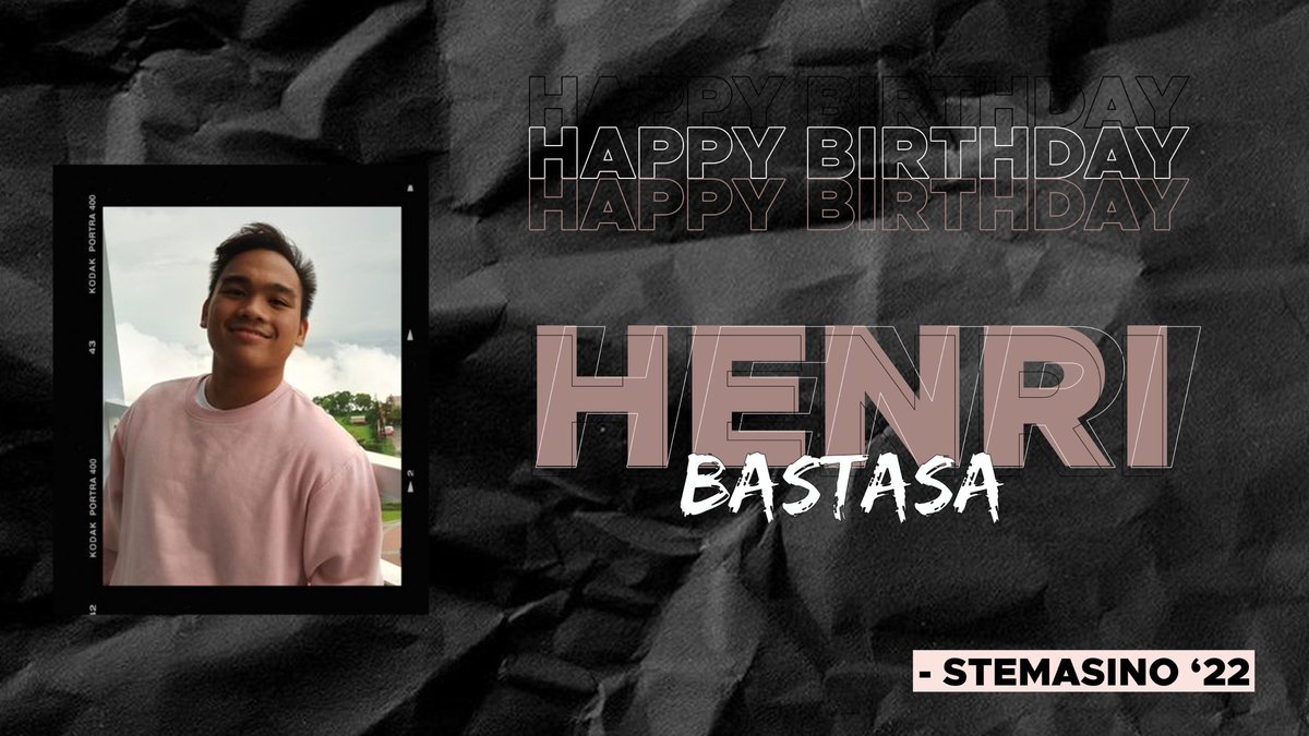 USTem2022's tweet photo. maligayang happy birthday @hennnnerbsatsa 🎈 

from your #5TEMA5INO family https://t.co/zjW3atLGR9