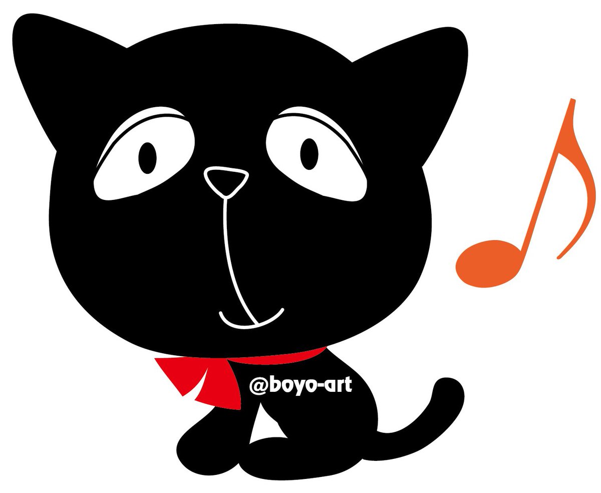 Boyo Art 公式 Boyo Art キャラクター図鑑 No 106 クロネコとろろ なまえのとおり いつもとろろーんとした 目をしている のんびりした黒猫さん くびにつけた 赤いリボンがお気に入り Boyoキャラ Boyoart 毎日1キャラチャレンジ T Co Ip522sub5q