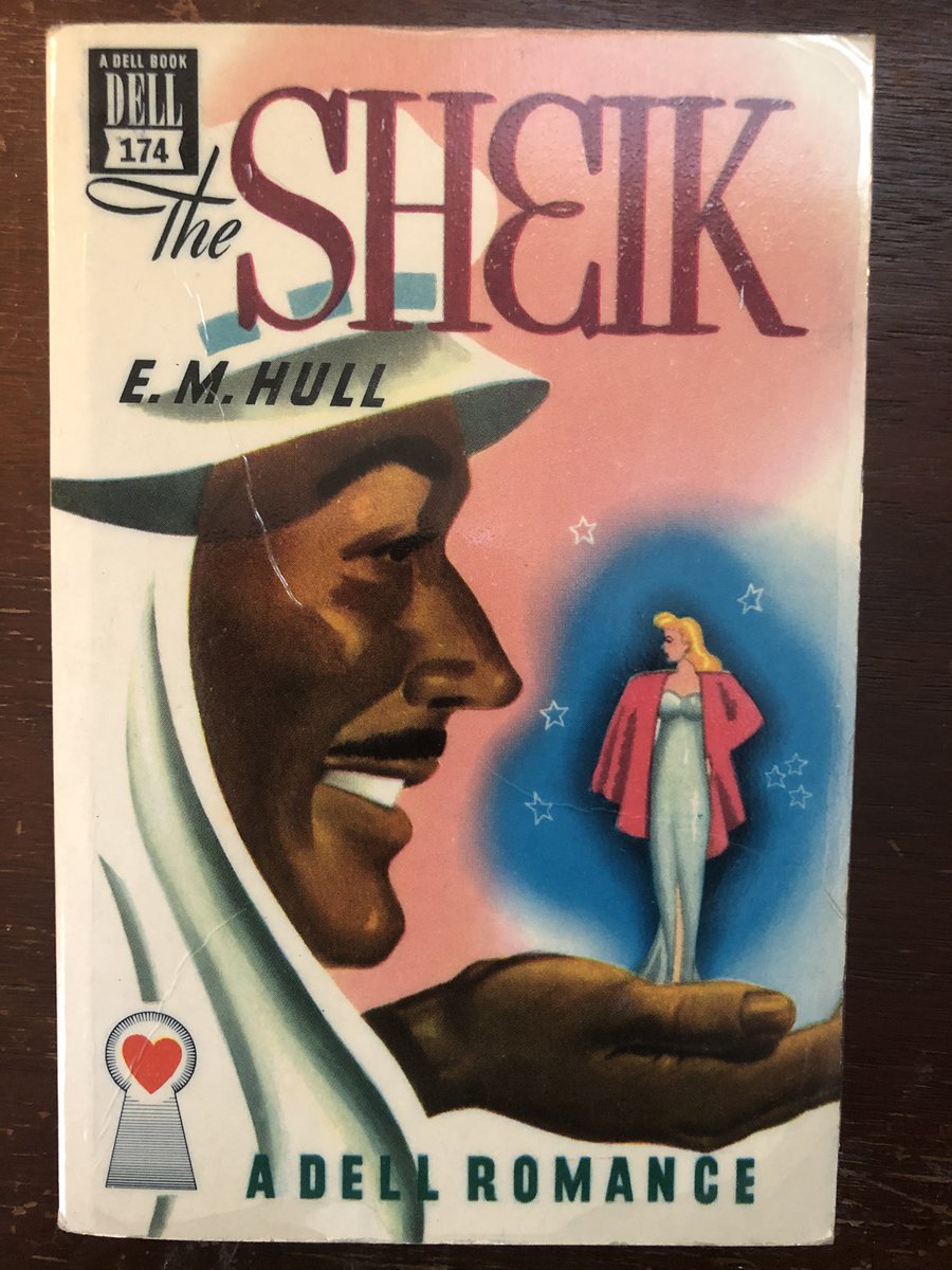 CW: racism; rape #DailyPaperback Originally published in 1919, Edith Maude Hull’s The Sheik is one of the most influential romance novels of all time. It’s also—obviously—problematic as hell. Here’s a short thread: