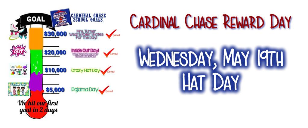Don't forget tomorrow is crazy hat day. The bigger the bolder the better #creeklife #scepto #scecardinals