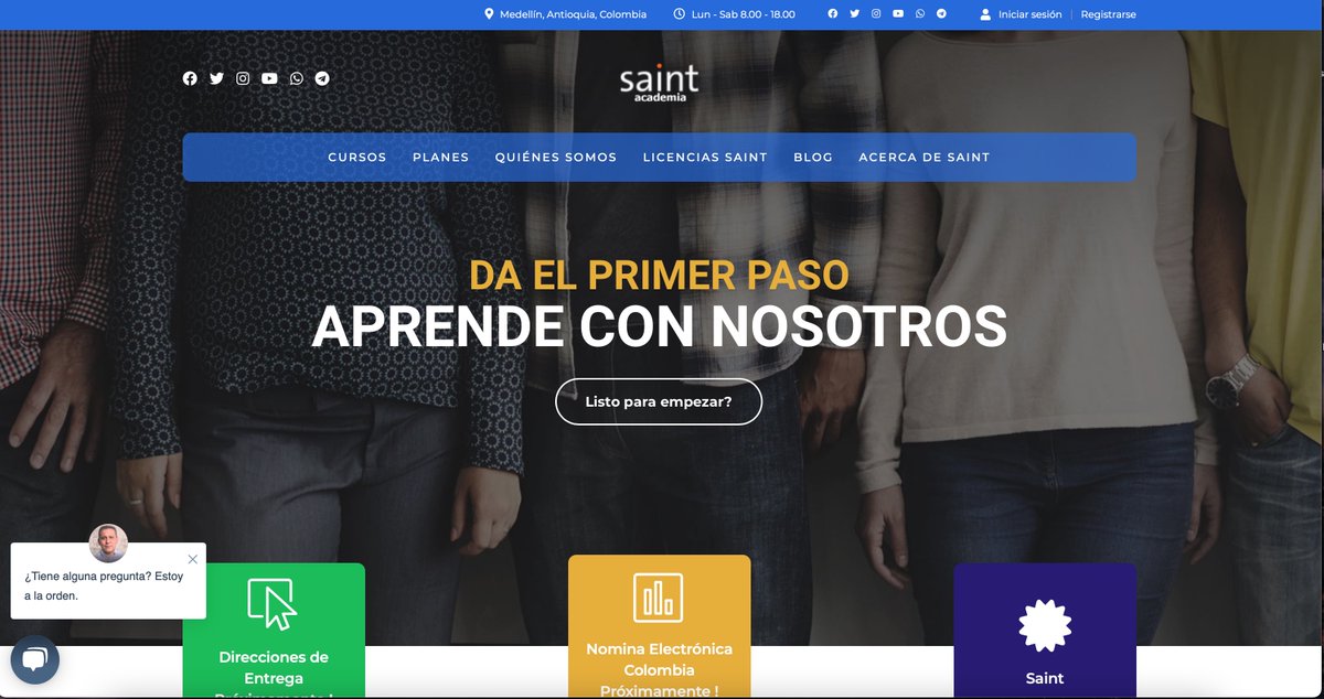 saintnet's tweet photo. Academia saint parte fundamental de la Comunidad Saint 

DA EL PRIMER PASO 🚀

https://t.co/fbW2Xg5Xf2 @academia_saint https://t.co/YtbMH2BMPE