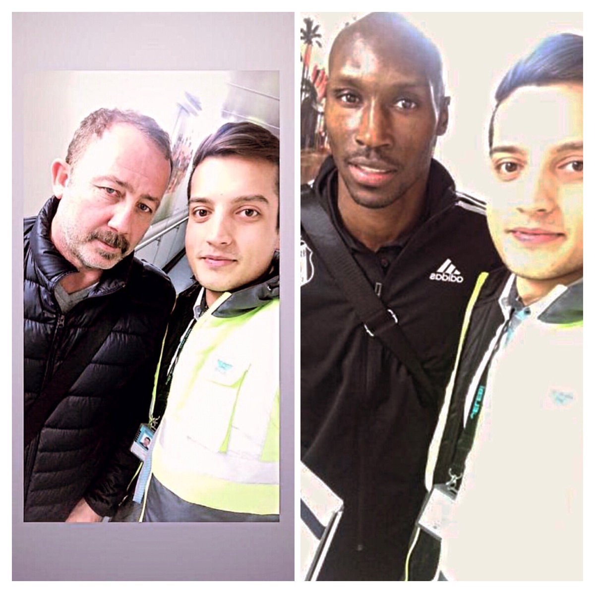 Sergen Yalçın 🏆 Atiba Hutchinson   📸🦅🖤 #ikikupatekşampiyon