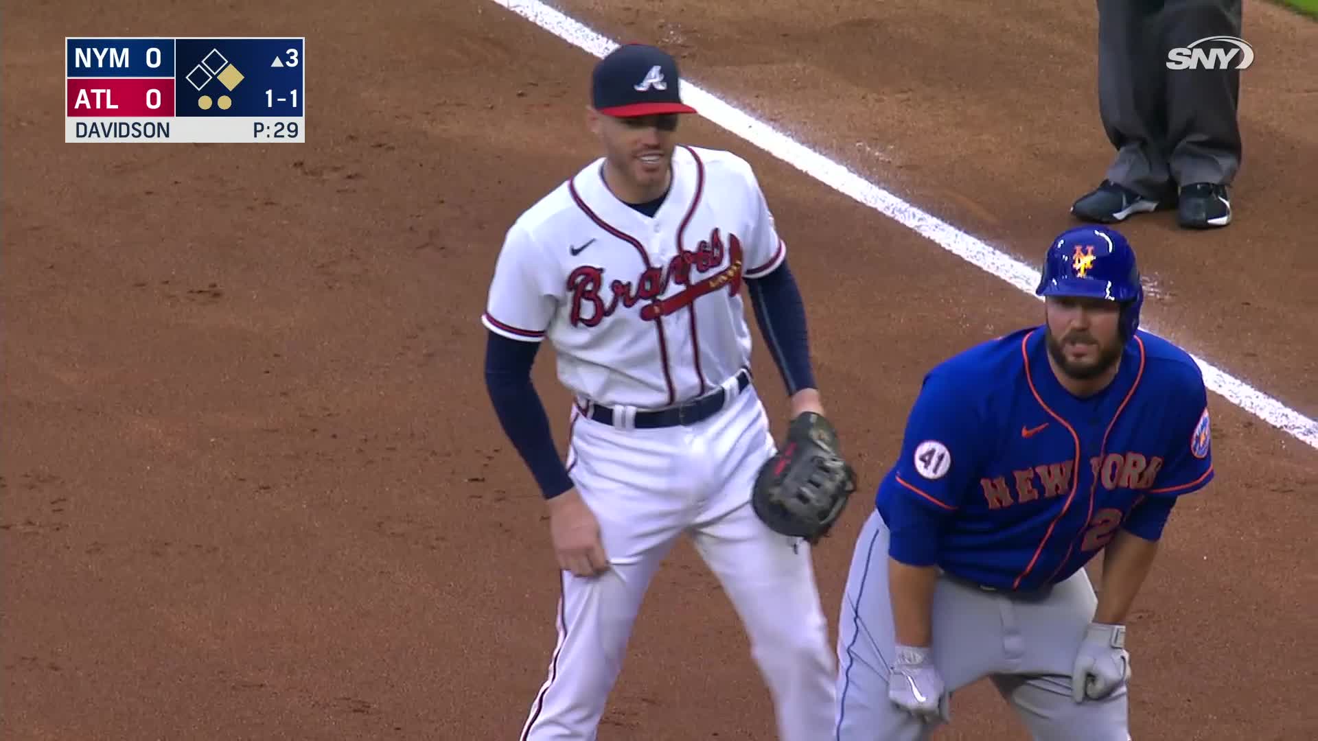 Mets at Braves / Twitter