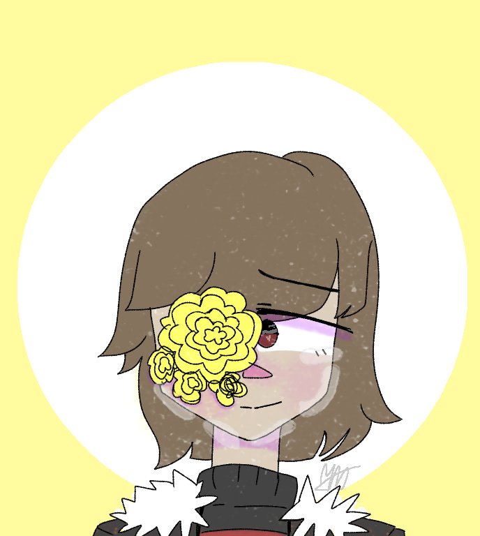 Crying Simp I Drew Flowerfell Frisk Because I Have A Problem With Going Back To Fandoms I Get Out Of Undertale Undertaleau Undertalefanart Frisk Undertaleart Underfell Fanart Undertalefandom Digitalart Artist Flowerfell