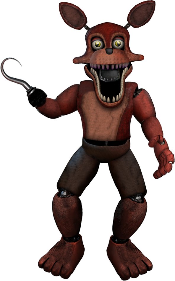 CaptainFoxy456 on X: Springlock Foxy i know it's called Unnightmare Foxy  but springlock foxy makes sense because springlock animatronics have five  fingers  / X