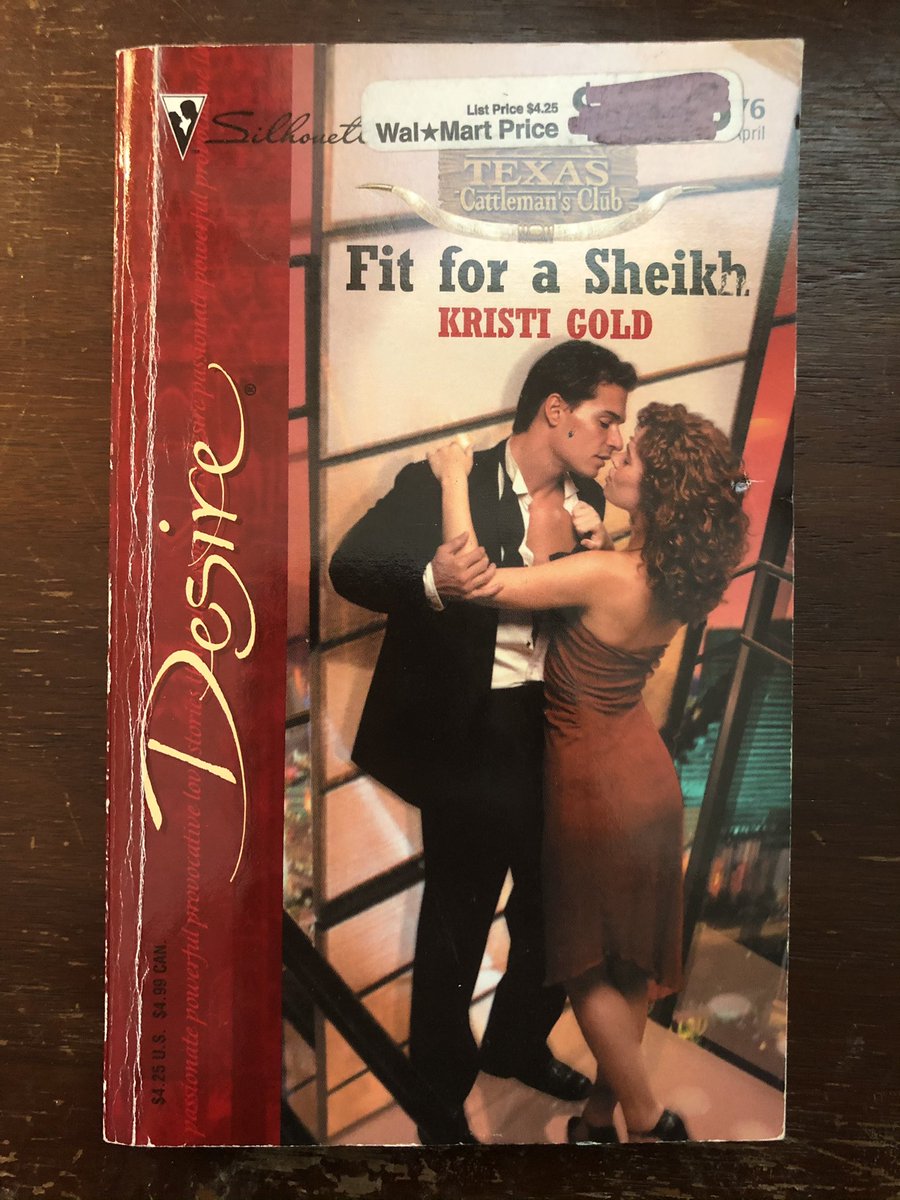 And the Sheik lives on and on. These are Harlequins from the early 2000s, including one of my all-time favorite titles “Hide-and-Sheikh.” I’ll resist any temptation to comment further other than saying there’s still a lot to discuss regarding racism in romance fiction.