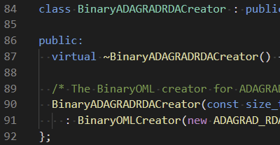 Where do I claim my prize for the worst Class name ever? #BinaryADAGRADRDACreator