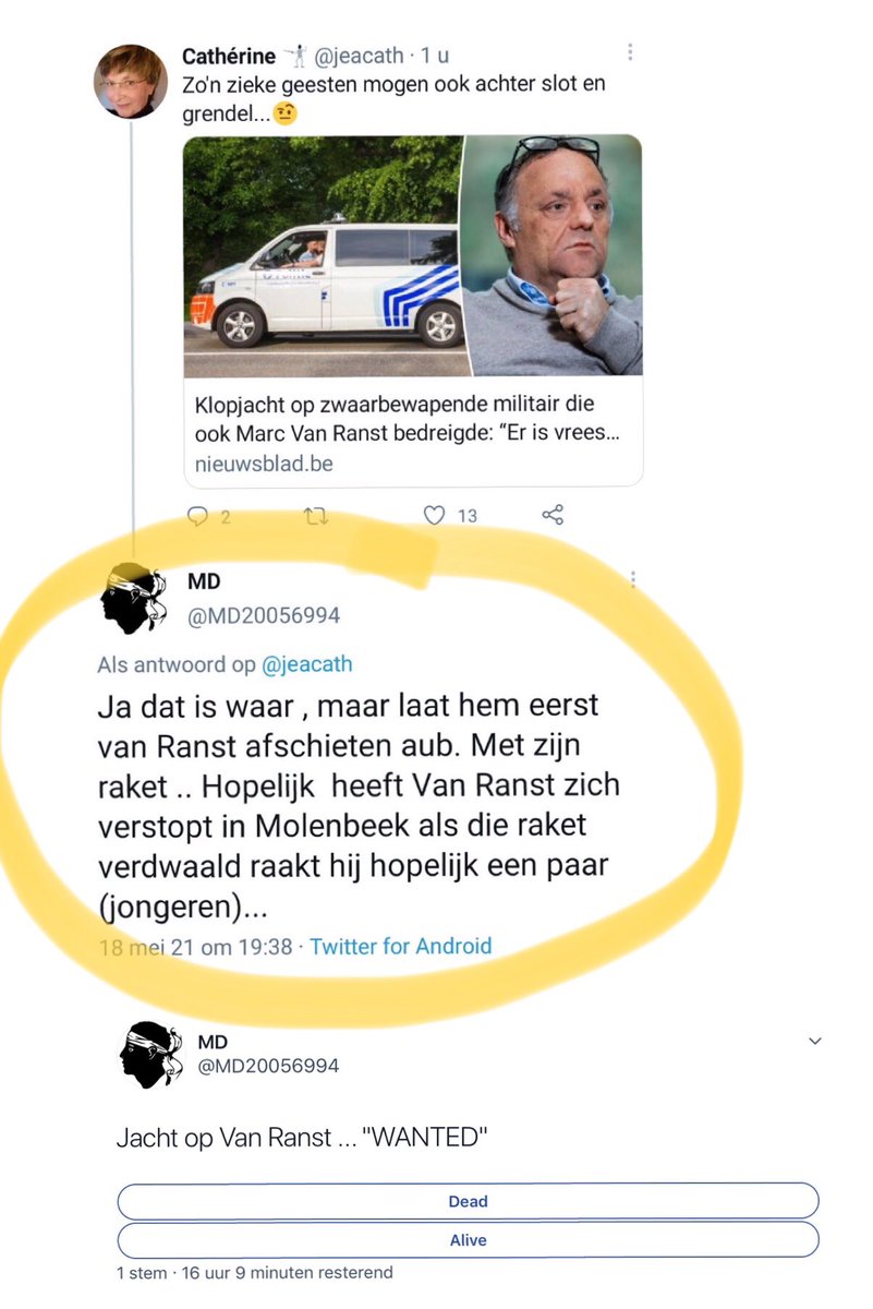 Marc van ranst twitterμ