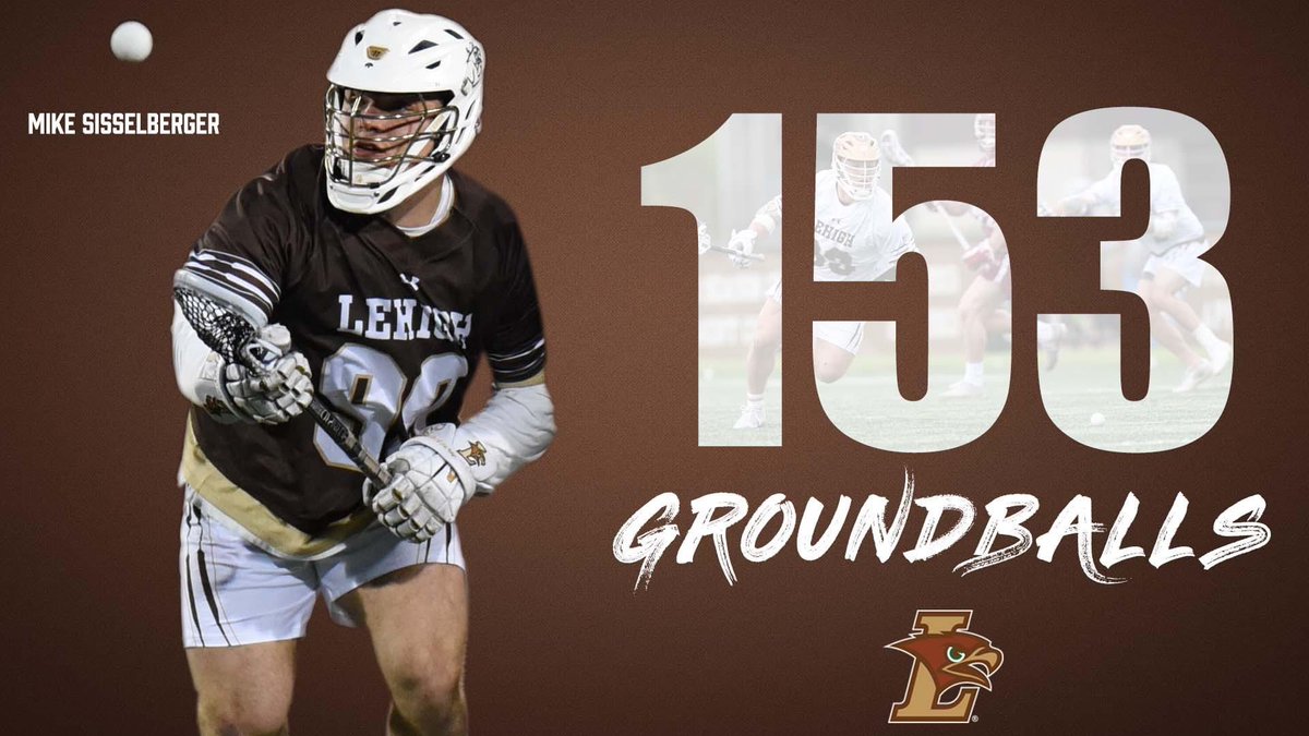 Congratulations to Mike Sisselberger, who had 11 groundballs Saturday to end the season with 1️⃣5️⃣3️⃣ - a <a href="/PatriotLeague/">Patriot League</a> and program record!