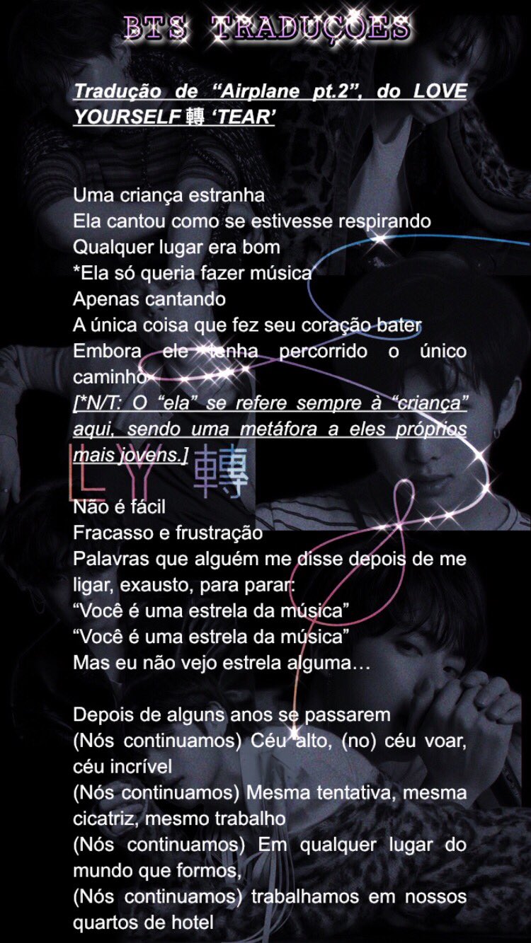 Tradução das músicas do Love Yourself: TEAR / X