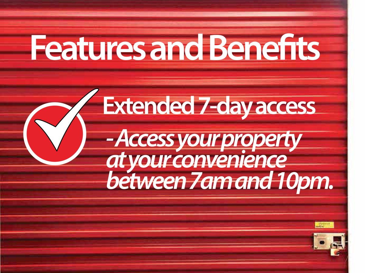 We have extended hour 7-day access so that you can access your property when you need it! Need storage? Come and see us at allsecure.co.nz  #selfstorage