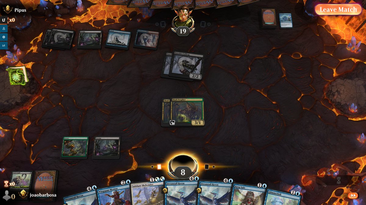 Eu: "Dia tá bacana, nada me tira do sério, vou até jogar um Magic pra divertir"
#mtga: