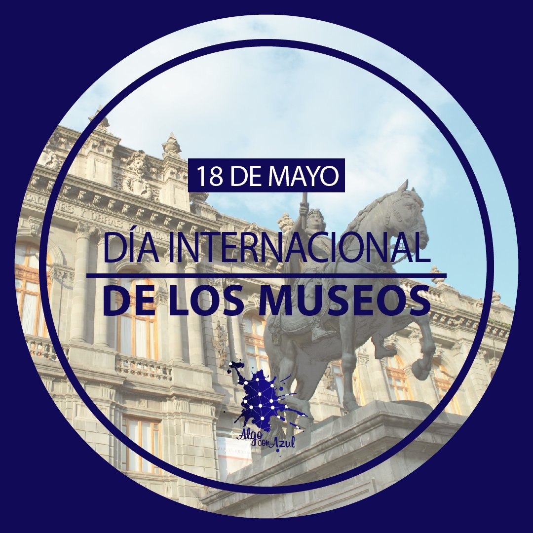 AlgoconAzul's tweet photo. En México tenemos más de 1300 museos, siendo uno de los países que más oferta cultural tiene a nivel mundial. Feliz #DíaInternacionaldelosMuseos #AlgoconAzul https://t.co/BmvHbcB9Qc
