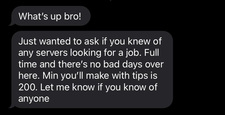 Putting the good word out there! 
If you or anyone you know may be interested hmu. Have your resume ready!