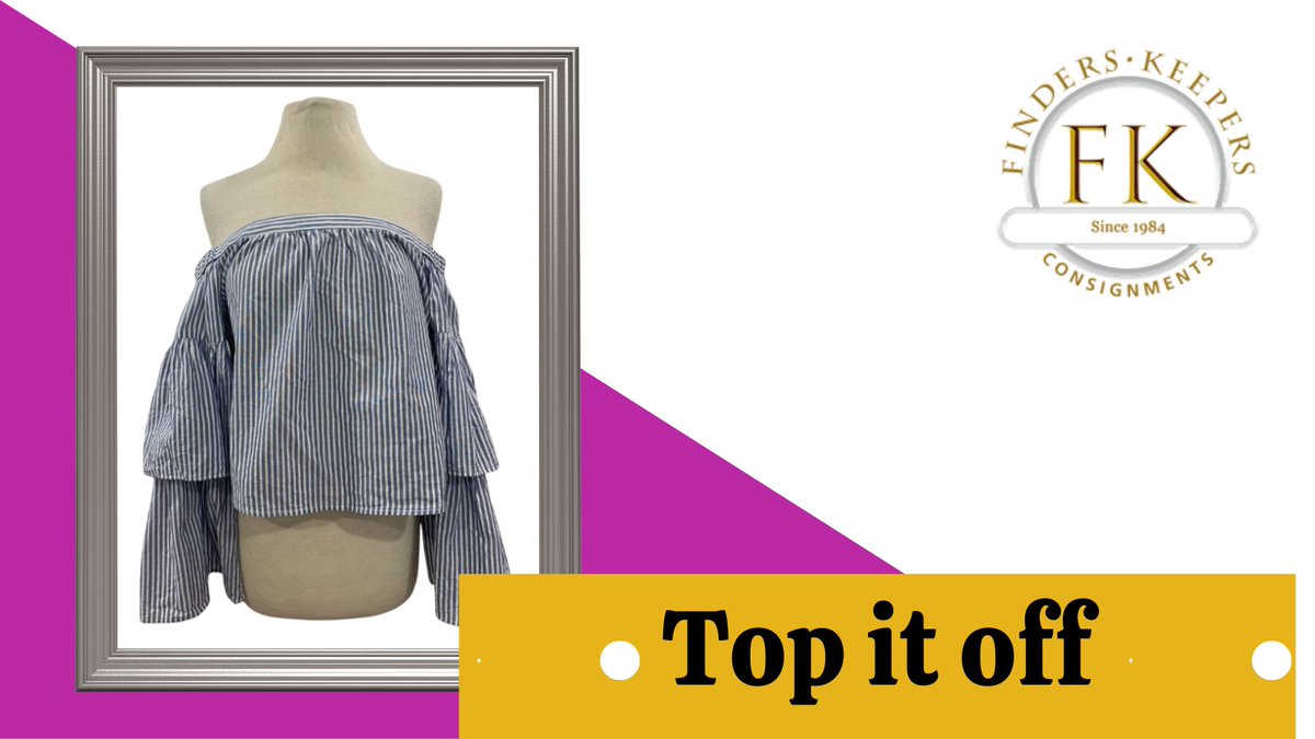 FKConsign's tweet image. Top it Off ✨ 👚 ✨ - mailchi.mp/705859b5cd87/t…