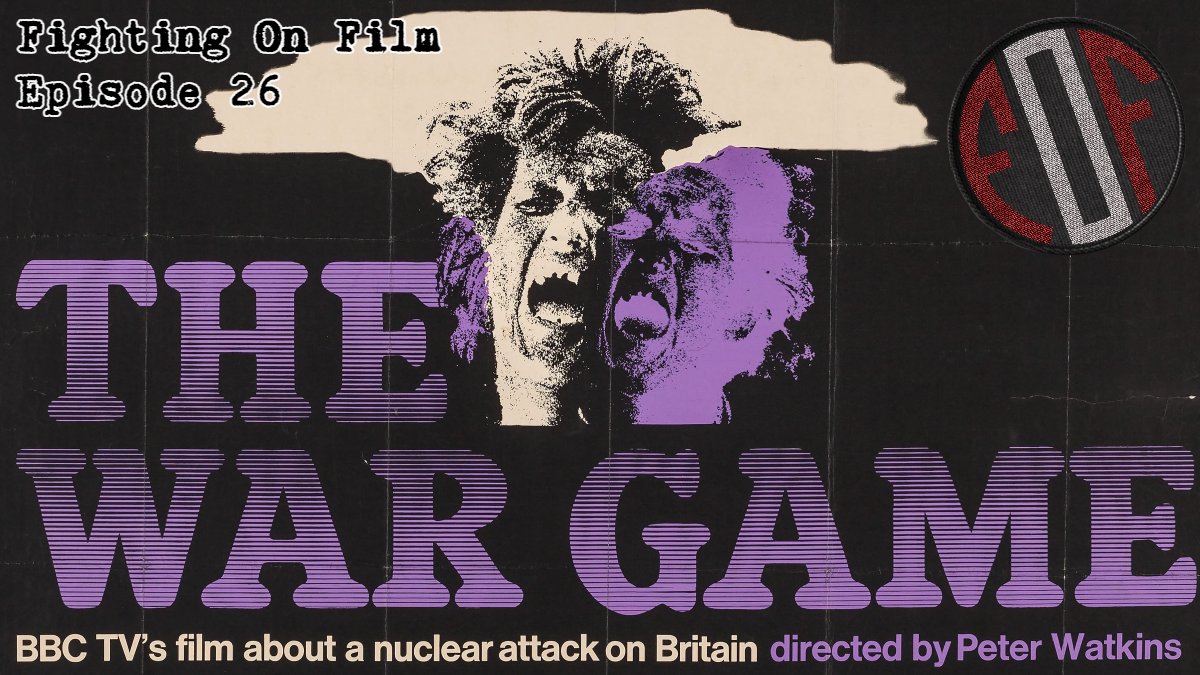 Fighting On Film - The War Movie Podcast (@fightingonfilm) on Twitter photo 🚨NEW EPISODE!🚨
This is your 4 minute warning.
In this special episode we're joined by <a href="/JulieAMcDowall/">Julie McDowall</a> of <a href="/Atomic_Hobo/">Atomic Hobo</a> to discuss Peter Watkins' deeply impactful nuclear war film 'The War Game' (1966)!
Listen to the episode here -fightingonfilm.com/the-war-game/
#Podcast #Movies #FoF 🚨NEW EPISODE!🚨
This is your 4 minute warning.
In this special episode we're joined by <a href="/JulieAMcDowall/">Julie McDowall</a> of <a href="/Atomic_Hobo/">Atomic Hobo</a> to discuss Peter Watkins' deeply impactful nuclear war film 'The War Game' (1966)!
Listen to the episode here -fightingonfilm.com/the-war-game/
#Podcast #Movies #FoF