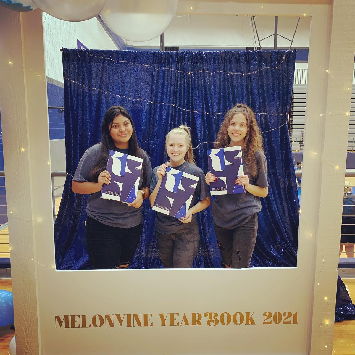 We loved celebrating our seniors today with the yearbook signing party! #classof2021 #letsgetreal #roopride