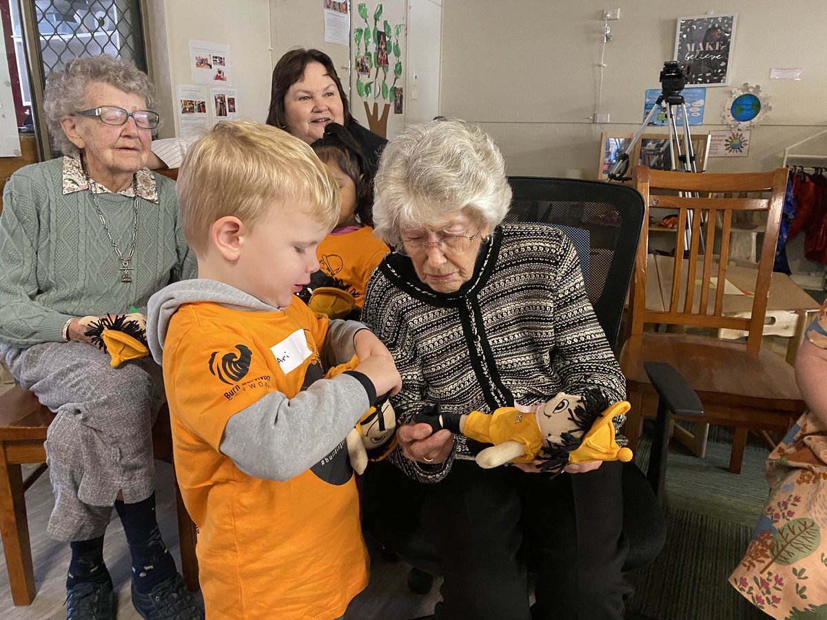 Some of Newcastle’s sweetest aged care residents paid a special visit to Jesmond Early Education Centre this morning. Within minutes of meeting, Ari and Eve became great friends. Could this <a href="/KidsFoundation/">KIDS Foundation</a> program be rolled out across the Hunter? Story tonight. <a href="/nbnnews/">NBN News</a>