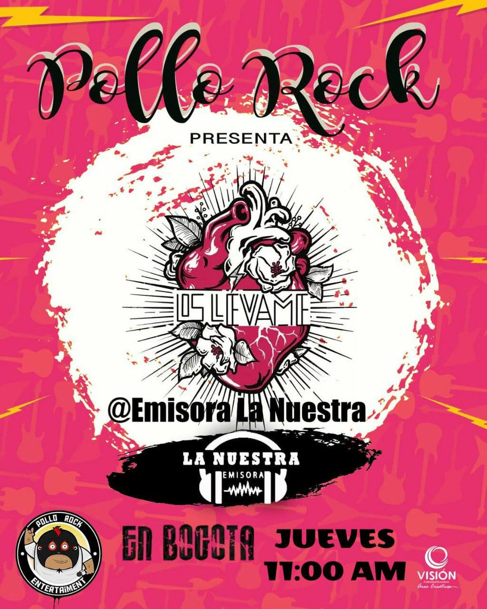 LLLevameoficial's tweet photo. ⚠️⚠️ ATENCIÓN MOTHERFOLKERS ⚠️⚠️
Los invitamos este jueves 20 de mayo a sintonizar la entrevista que nos realiza el poderosísimo @pollorockmusica 🐤🔥
Sintonicen el Facebook live de @Lnuestraemisora a las 11 AM ( CDMX | COL ) ⏰ https://t.co/LAPcEip3G3