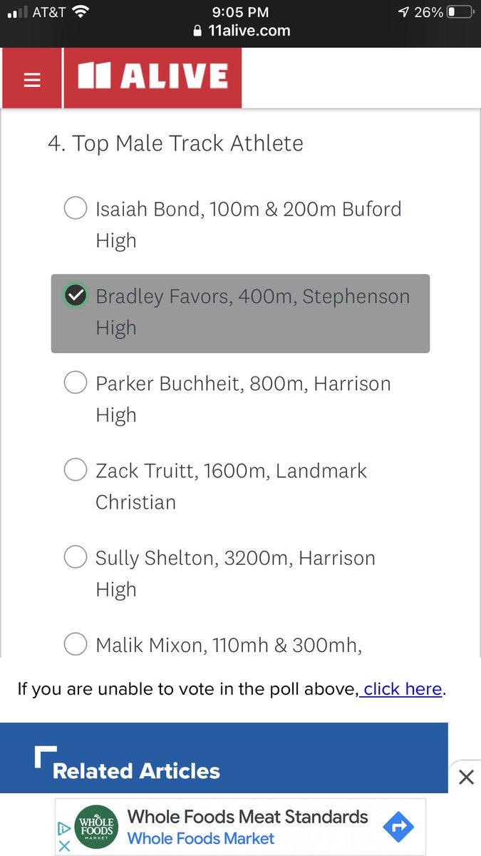 Adams701Art's tweet photo. Jaguar Nation, let’s run the numbers up‼️ Vote for @its_bradd - Top Male Track Athlete #RecruitStephenson #701TrackAndField #StephensonFootball https://t.co/7Mk69GwpFT