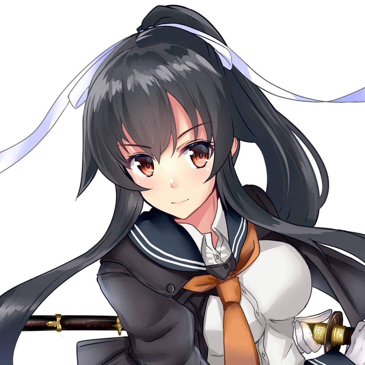 矢矧(艦これ) 「#正直言って私のアイコンええやろ自分で描いたんや 
矢矧さんは、好きな艦娘です!」|火村 モリタカ＠/5月COMITIA144（B51a)/その次は神戸かわさき10のイラスト