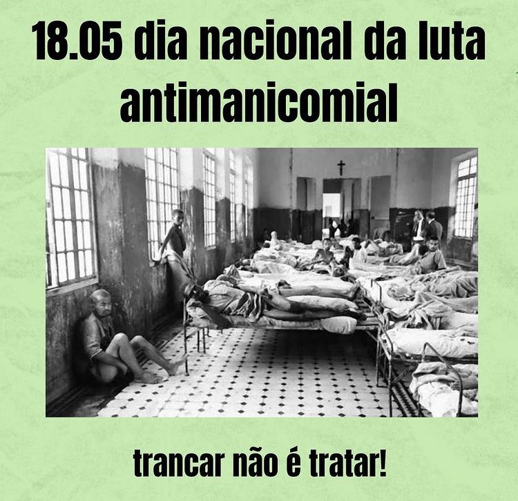 withoutlouisa's tweet photo. vocês sabiam que hoje é o dia da luta antimanicomial? — a thread https://t.co/q79aPcPPA8