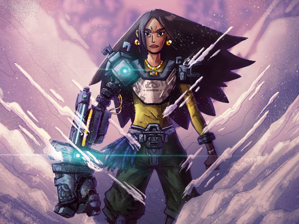 REMEZCLA's tweet photo. This Aztec-themed video game &amp; planned movie uses revisionist history with sci-FI Elements https://t.co/FoakUxoZL7 https://t.co/7FEmhW96yD