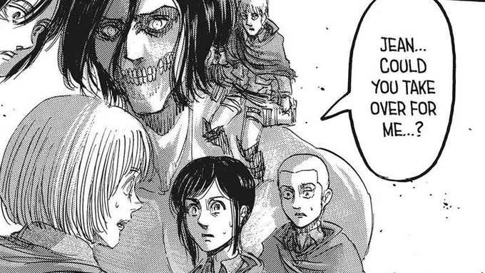Anyway you say Isayama can't write romance but he gave us THIS https://t.co/nl75Px2zKq 