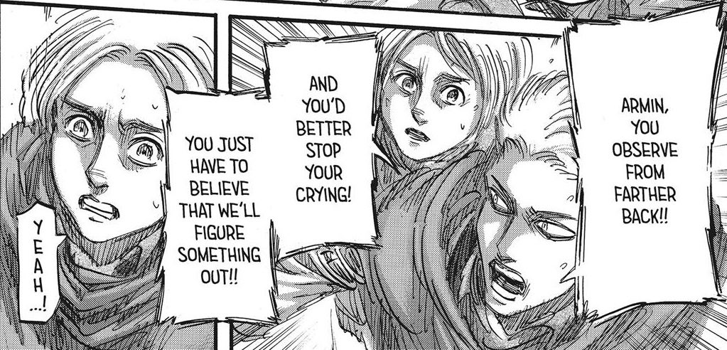 Anyway you say Isayama can't write romance but he gave us THIS https://t.co/nl75Px2zKq 