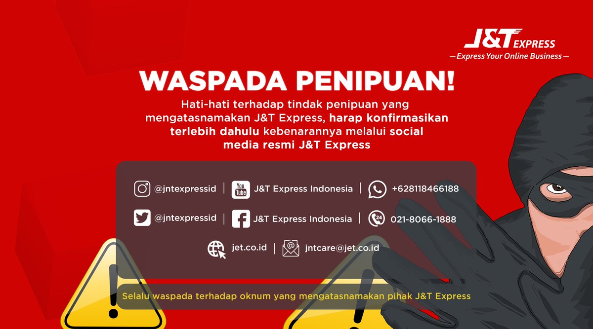 J&T Express Indonesia tweet media